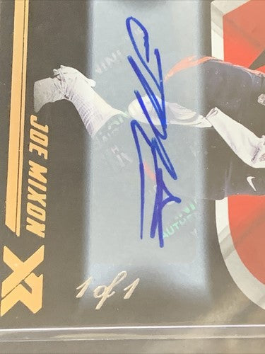 Joe Mixon 2018 Panini XR TRUE 1/1 Signed Mint Auto Bengals #18 Texans