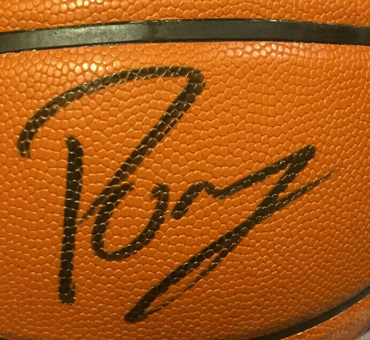 Kristaps Porzingis Signed Spalding Basketball Boston Celtics Autograph Fanatics