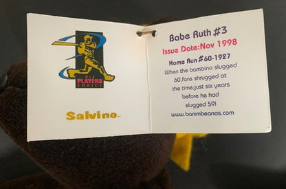Salvino's Bamm Beanos Bear  4 HR Kings Bears McGwire Sosa Babe Ruth Roger Maris