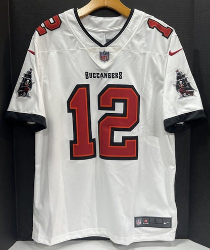 Tom Brady Signed Nike LTD Buccaneers Jersey Size L SB LV MVP Auto Fanatics COA