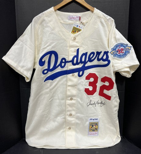Sandy Koufax Brooklyn Dodgers Signed M&Ness Authentic Wool Jersey LE Auto OA COA