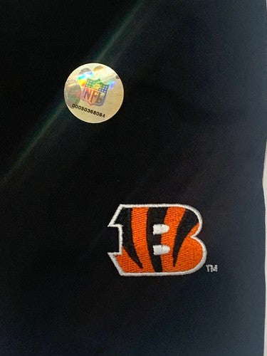 Cincinnati Bengals North End Ezem Micro Plus Black 1/4 Zip Jacket Men's L  New