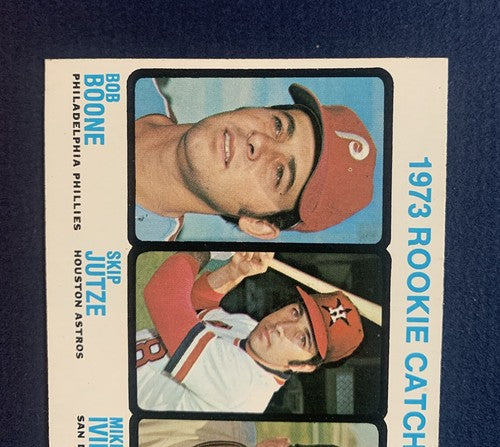 1973 Topps SET BREAK #613 Bob Boone RC  NM - MINT CLEAN & Sharp Rookie Phillies
