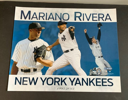 Mariano Rivera yankees 16x20 Career photo 1995- 2013 Steiner hof #42 Licensed
