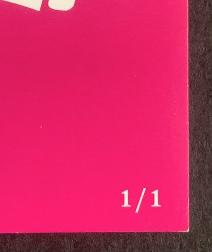 2006 Topps Moments & Milestones Printing Plate Magenta 1/1 Miguel Cabrera #110