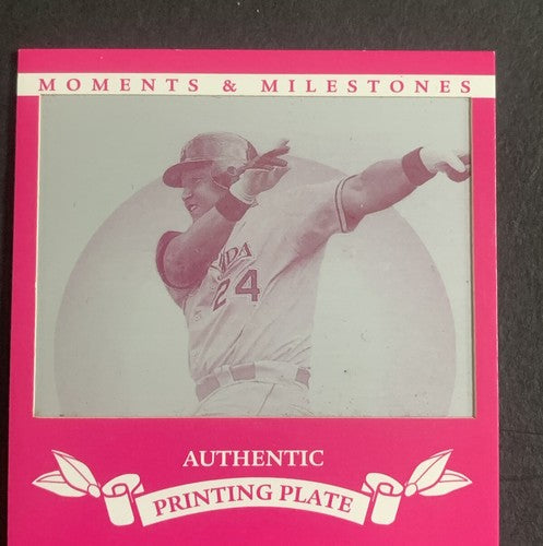 2006 Topps Moments & Milestones Printing Plate Magenta 1/1 Miguel Cabrera #110