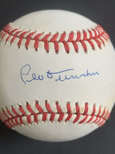 Leo Durocher Signed Official National League Baseball Mint Autograph Hof Jsa