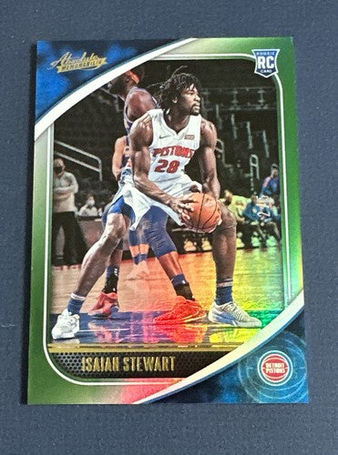 2020-21 Panini Absolute Rookie #31 Isaiah Stewart RC SP # 2/ 5 Pistons Mint