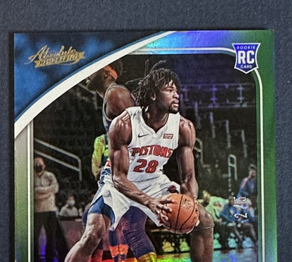 2020-21 Panini Absolute Rookie #31 Isaiah Stewart RC SP # 2/ 5 Pistons Mint