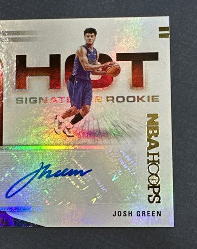 2020-21 Panini NBA Hoops Josh Green Hot Signatures Rookie Auto RC  Mint