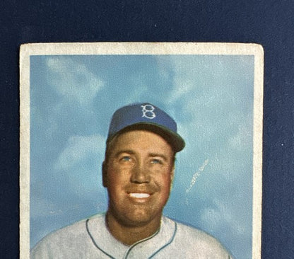 1954 Bowman Set-Break #170 Duke Snider VG- Light Crease Centered Great Color