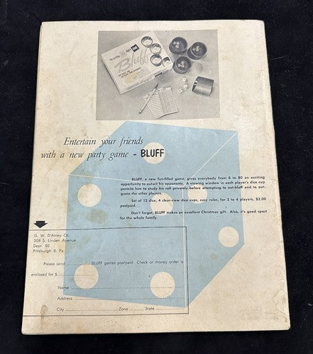 Eastern Hockey League EHL 25th Year Anniversary Yearbook 1959-60 Vintage RARE