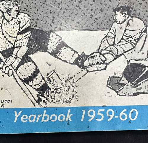Eastern Hockey League EHL 25th Year Anniversary Yearbook 1959-60 Vintage RARE