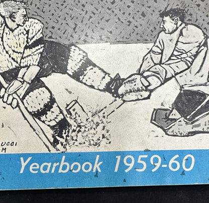 Eastern Hockey League EHL 25th Year Anniversary Yearbook 1959-60 Vintage RARE