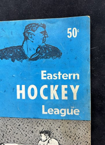 Eastern Hockey League EHL 25th Year Anniversary Yearbook 1959-60 Vintage RARE