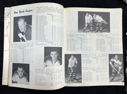 Eastern Hockey League EHL 25th Year Anniversary Yearbook 1959-60 Vintage RARE