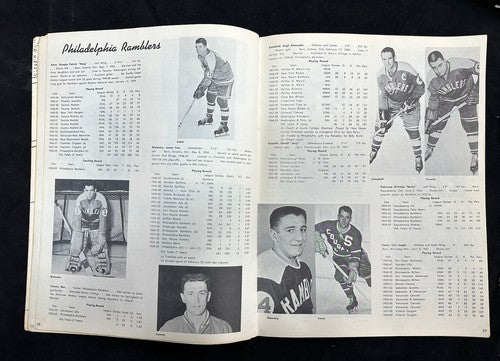 Eastern Hockey League EHL 25th Year Anniversary Yearbook 1959-60 Vintage RARE