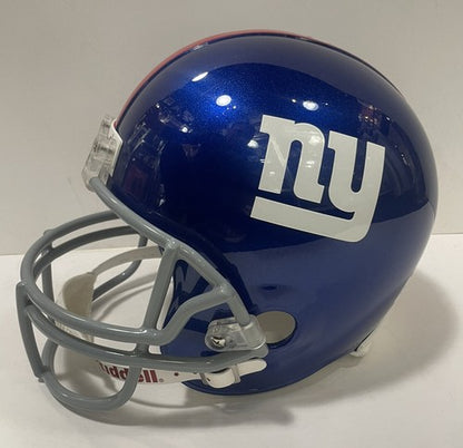 Mario Manningham Signed NY GIANTS FS Helmet Super Mario Auto Le/5 Jsa Coa SB