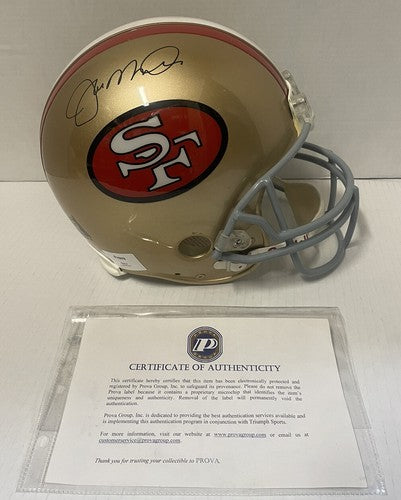 Joe Montana Signed SF 49ers FS PROLINE HELMET Super Bowl MVP AUTO HOF PROVA COA