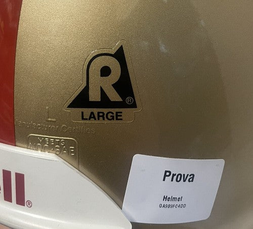Joe Montana Signed SF 49ers FS PROLINE HELMET Super Bowl MVP AUTO HOF PROVA COA