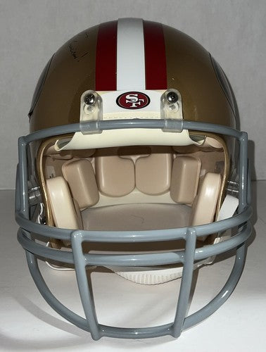 Joe Montana Signed Proline Helmet I Left My Heart In San Francisco Auto Steiner