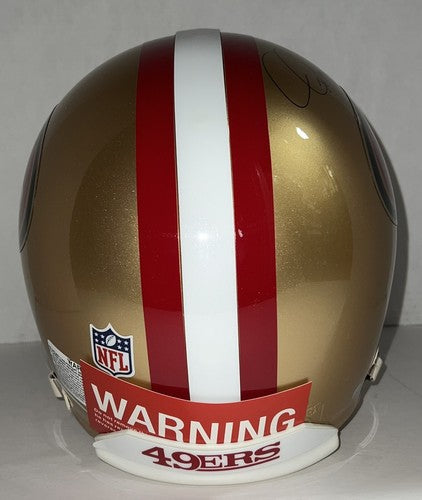 Joe Montana Signed Proline Helmet I Left My Heart In San Francisco Auto Steiner