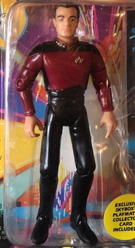 Star Trek The Next Generation Q & Lore Action Figure Playmates 2 Lot New Sealed