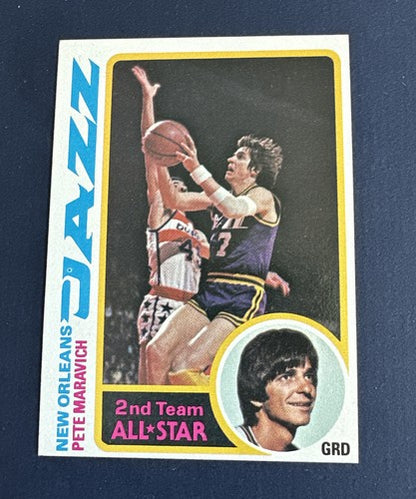 1978-79 Topps Set-Break #80 Pete Maravich NM-MT Mint Razor Sharp Pack Fresh Hof