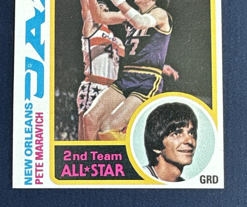 1978-79 Topps Set-Break #80 Pete Maravich NM-MT Mint Razor Sharp Pack Fresh Hof