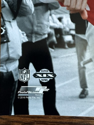 Joe Montana 49er’s Super Bowl XIX 16x20 Spotlight Photo File Licensed NFL Holo