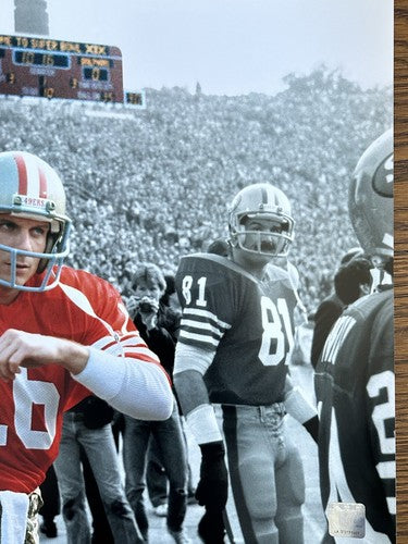Joe Montana 49er’s Super Bowl XIX 16x20 Spotlight Photo File Licensed NFL Holo