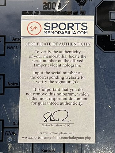 Jim Boeheim Signed 2003 Syracuse Ncaa Champs Basketball Game Used Floor Steiner