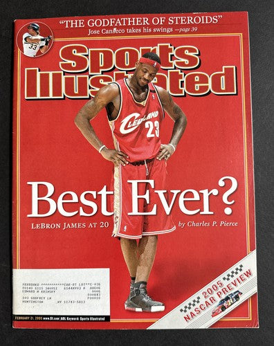 Lebron James Best Ever ? Sports Illustrated Magazine February 21st 2005