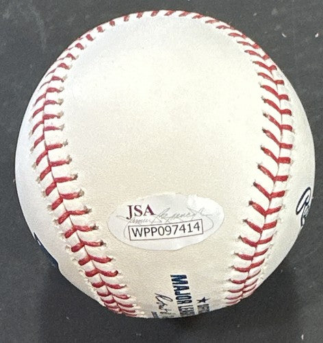 Hideki Matsui Signed Official Mlb Baseball 09 WS MVP Autograph Yankees Jsa Coa