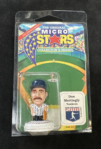 Micro Stars Collectors Series Don Mattingly #23 Yankees 1995 New Sealed Mint