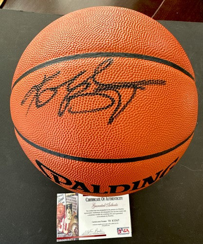 Kobe Bryant Signed Official NBA Game Basketball Full Name AUTO ITP PSA COA HOF