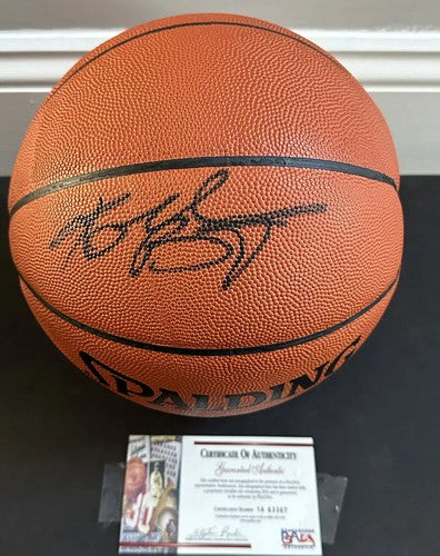 Kobe Bryant Signed Official NBA Game Basketball Full Name AUTO ITP PSA COA HOF