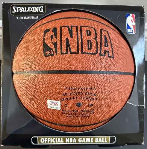 Kobe Bryant Signed Official NBA Game Basketball Full Name AUTO ITP PSA COA HOF