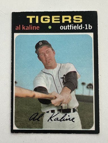1971 O-Pee-Chee Al Kaline #180  TIGERS  Ex Nice Hof Tigers Opc Rare Card