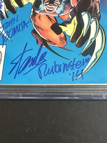 WOLVERINE LIMITED #2 Comic CGC 9.2 Signed Frank Miller Stan Lee John Romita Auto