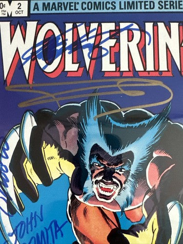 WOLVERINE LIMITED #2 Comic CGC 9.2 Signed Frank Miller Stan Lee John Romita Auto