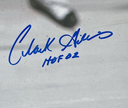 Clark Gillies Signed 16x20 Framed Photo HoF 02 Islanders Autograph JSA COA