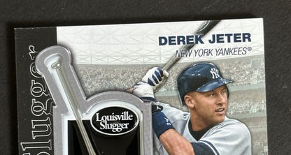 Derek Jeter 2022 Topps Signed Silver Slugger Patch Mint Auto 7/10 Yankees Hof