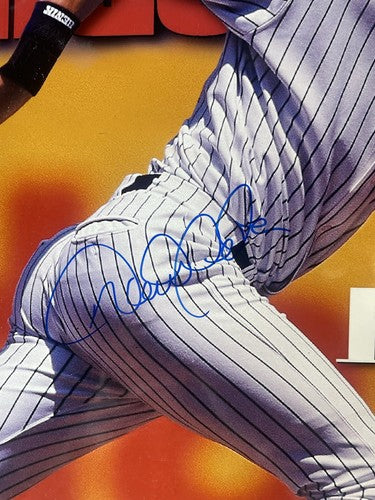 Derek Jeter Signed 16x20 Framed Photo Sports Illustrated Yankees Auto Steiner