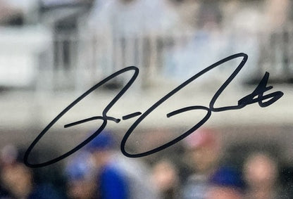 Brett Baty Signed Mets 8x10 Framed Photo 1st AB 1st Home Run Auto Fanatics MLB