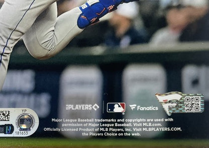 Brett Baty Signed Mets 8x10 Framed Photo 1st AB 1st Home Run Auto Fanatics MLB