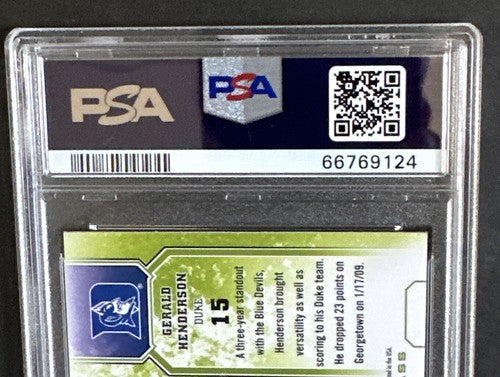 2009 Upper Deck Green Edition Draft Rookie Stephen Curry Harden Rc /50 Psa 8 MT