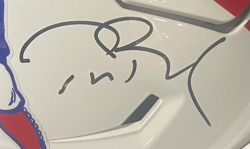 Tom Brady Signed Patriots Throwback Speed Flex Authentic Helmet Auto Fanatics