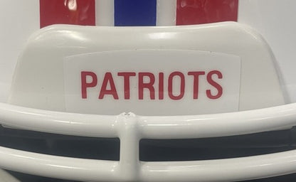 Tom Brady Signed Patriots Throwback Speed Flex Authentic Helmet Auto Fanatics