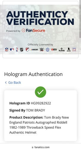 Tom Brady Signed Patriots Throwback Speed Flex Authentic Helmet Auto Fanatics